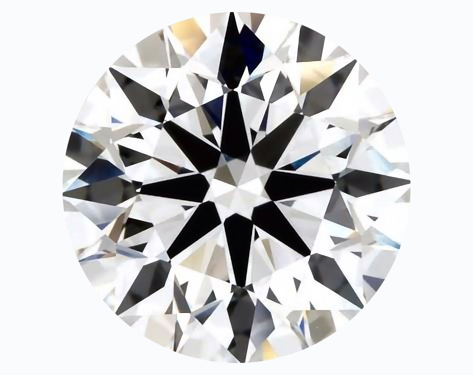 A stone in the D-J color diamond range.