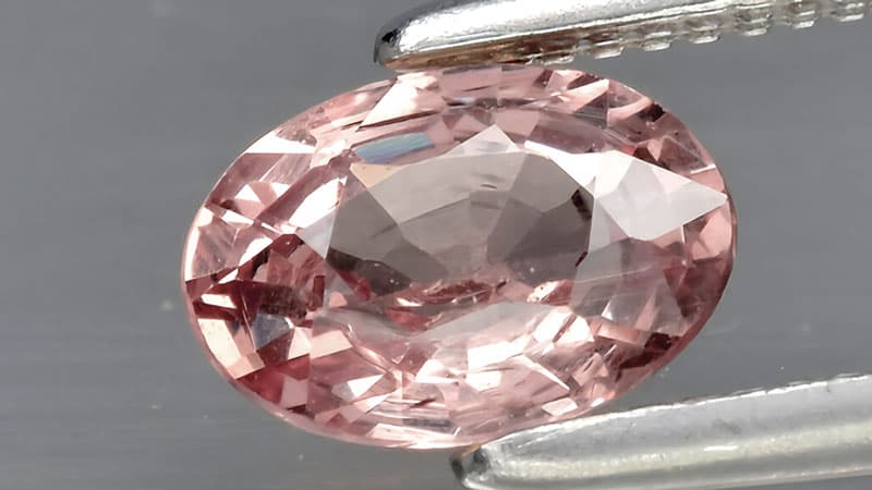 A peach sapphire.