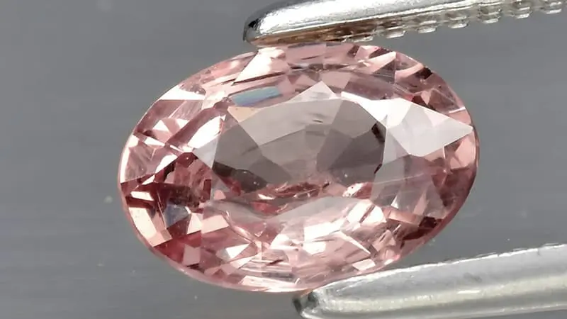 A peach sapphire.