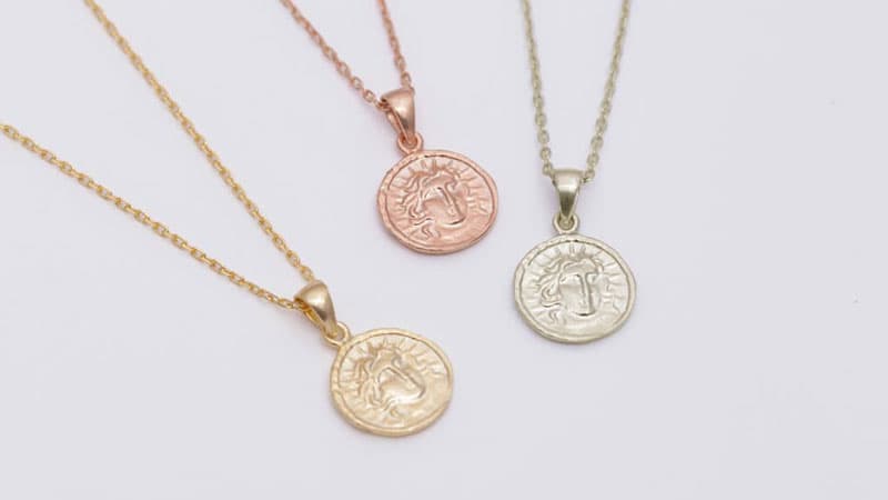 Gold chains and pendants